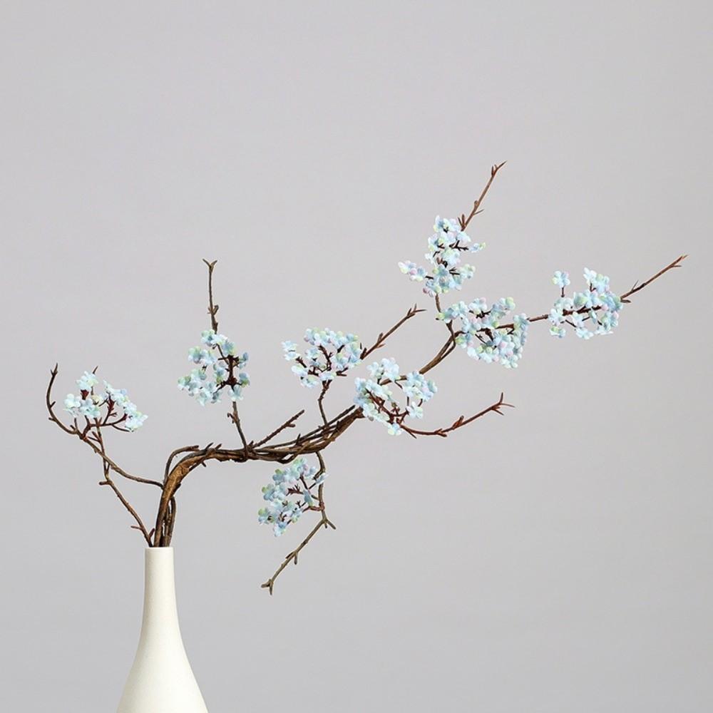 Pink Artificial Cherry Blossoms Flowers Real Touch Artificial Faux Plants  Home Decor