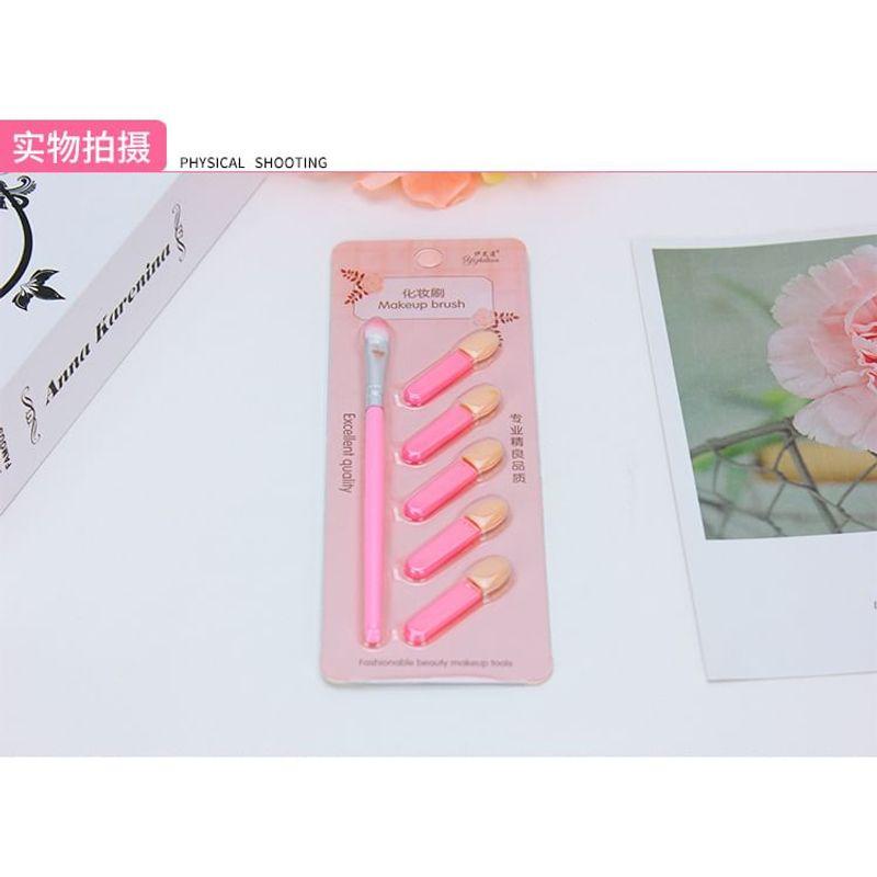 magrinta - Set: Eyeshadow Makeup Brush + Sponge Applicator