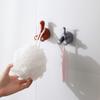 6 Styles Cartoon Animal Tail Toothbrush Holder Punch-Free Wall Hook Cute Self-adhesive Bathroom Towel Hook Children Toothbrush Holder