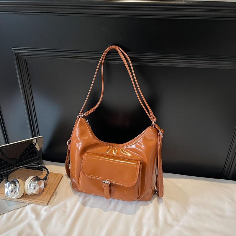 Fashion Commuter Tote Bag New Trendy Simple Trend Multi-functional Shoulder Backpack