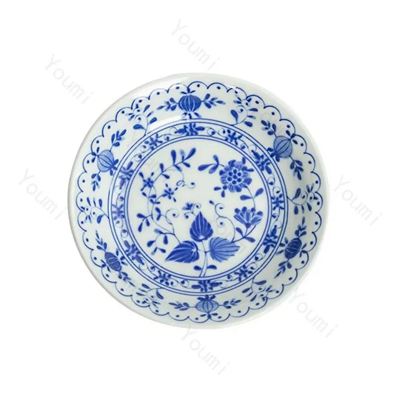 Keramikteller im Retro-Chinesischen Stil, High-End Hotelrestaurant, Pastateller, Köstliche Gerichte, Fischteller, Einzigartiges Haushaltsgeschirr