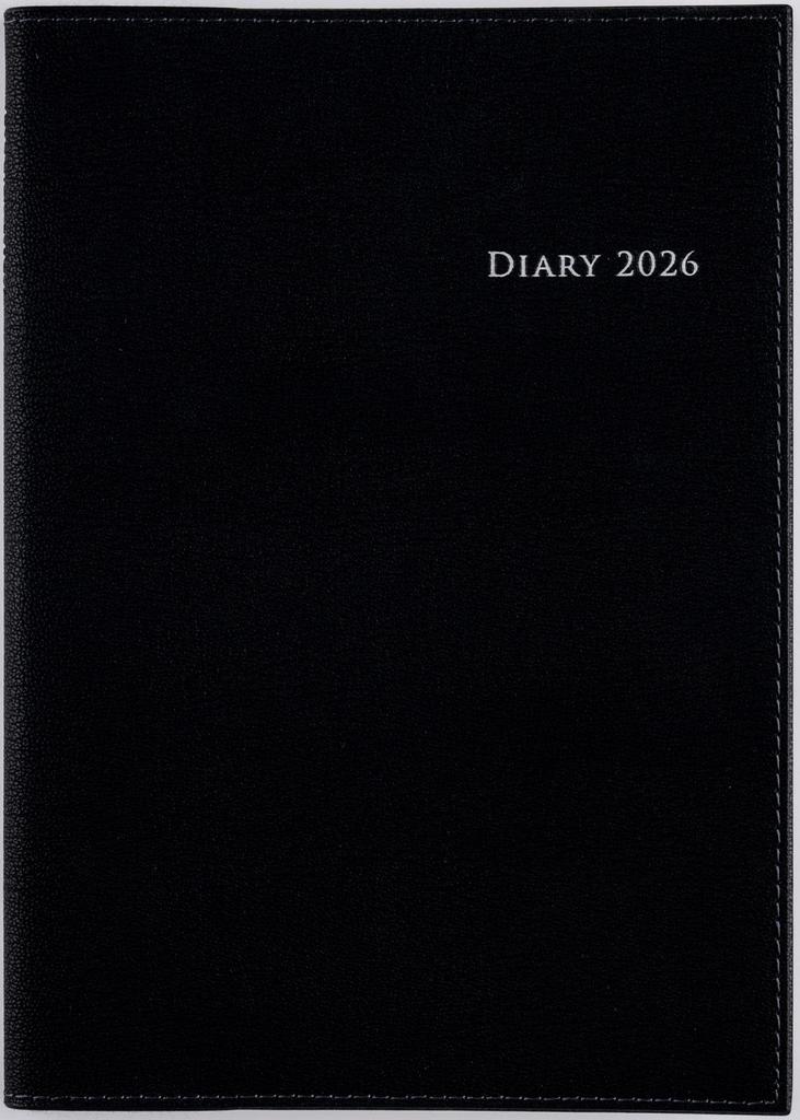 Takahashi 2026 A5 Weekly Desk 431 December Diary, Casual, Black, No. (Starts 2025)