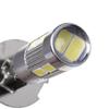 2PCS/Lot Car Fog Light H3 LED High Power H1 LED Fog Running Light Bulb Headlight DRL 10SMD 5630 Super Bright LED Auto Lamp 12V