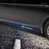 Carbon Car Door Side Skirt Sill Stripe Sticker Anti-scratch Refit Sticker For Chevrolet Cruze Equinox Captiva Trax Malibu Tahoe Impala Sonic