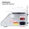 ZONESUN ZS-M90 Peristaltic Pump Semi-automatic Digital Control CNC Weighing Filling Machine Perfume Solution Filler
