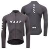 MAAP Cycling Jersey Long Sleeve Performance Top Road Bike Riding Breathable Quick-Dry Ice Silk Fabric Unisex