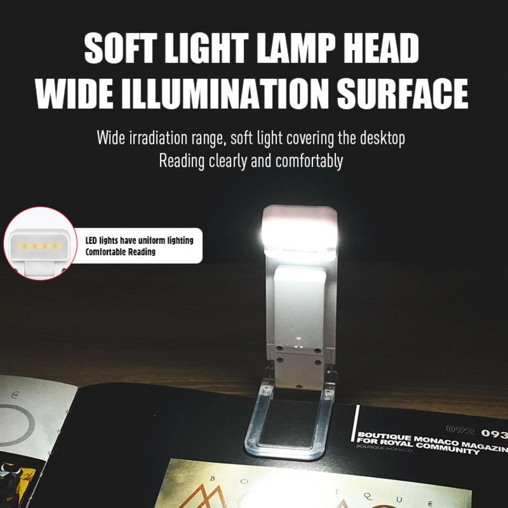 Usb Charging Clip Reading Light LED Rechargeable Book Lamp Bookmark Reading Night Light Portable Read Lamp Kids Read Book Light