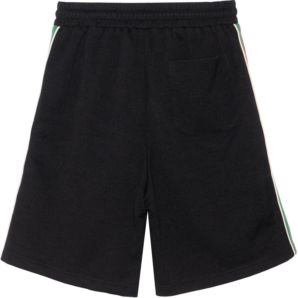 Gucci GG Jacquard Gersey Bermuda Short 'Black' Men's 662272-XJDE9-1043