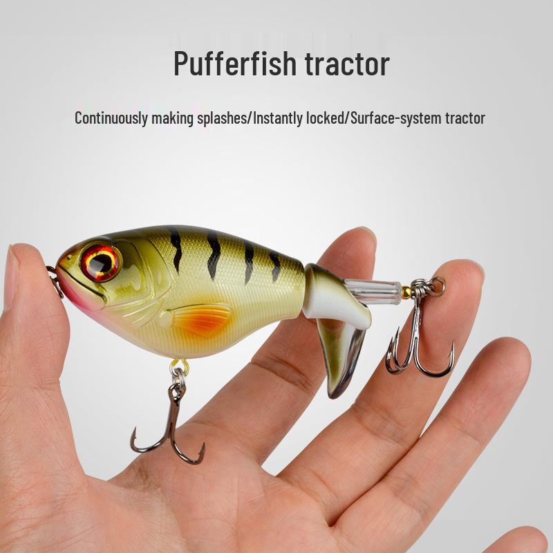 Nălucă Creion Plutitor cu Sistem Elică pentru Lansare Lungă Pescuit de Apă Dulce