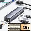 ShanZe USB-C to Gigabit Ethernet USB 3.0 Hub RJ45 Docking Station