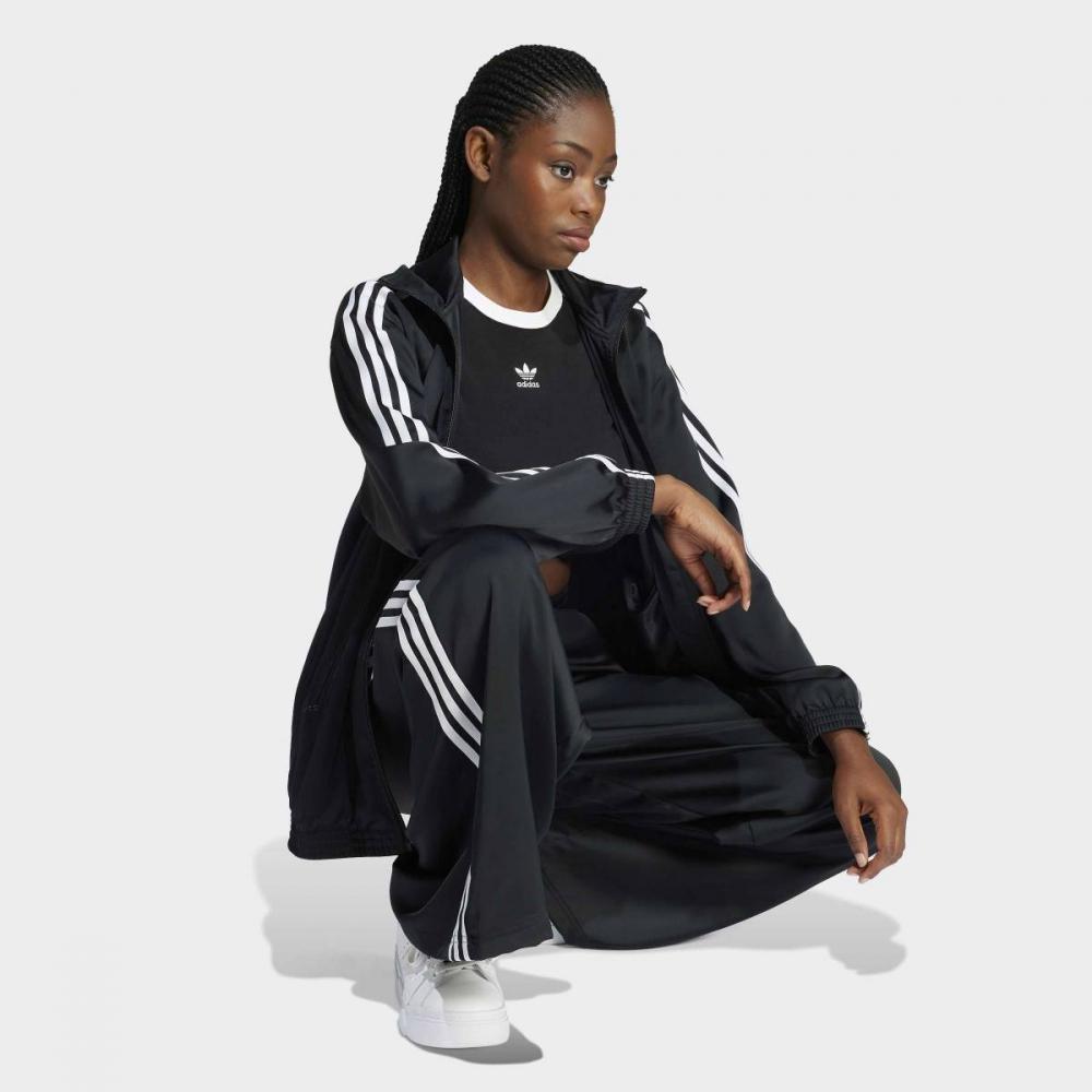 Adidas Adicolor Satin Wide Leg Track Pants Iu2520