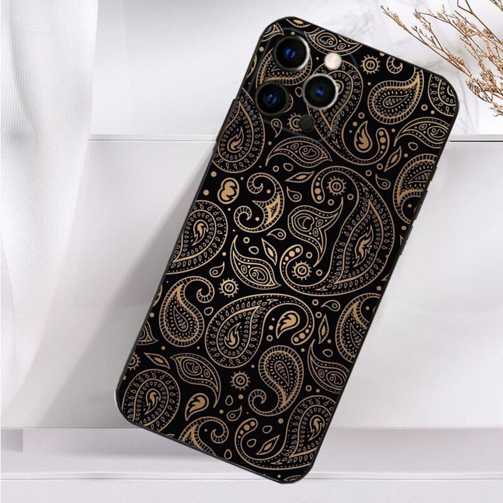 Maori Tribal Polynesia Phone Case For iPhone 16,15,14,13,12,11 Plus,Pro Max,XS,X,XR,SE,Mini,8,7 Soft Silicone Black Cover