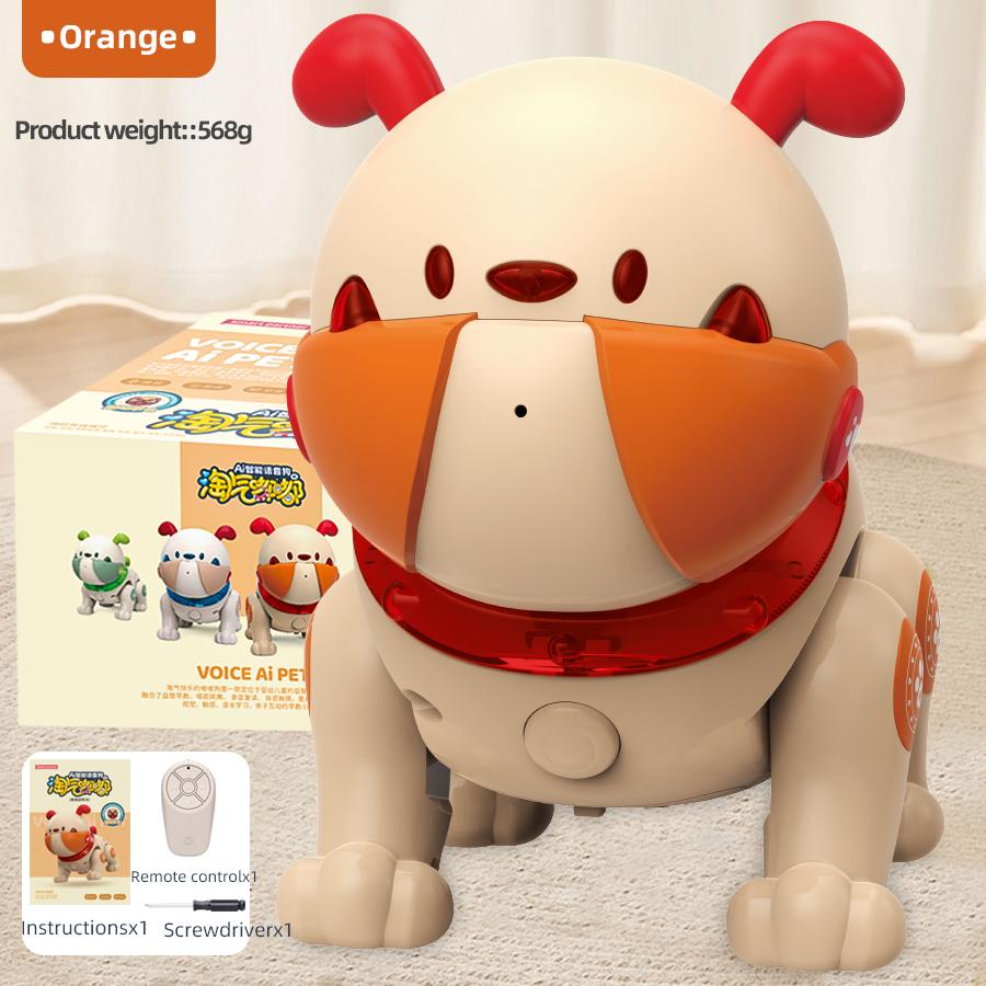 Children's Toy Remote Control Intelligent Robot Dog DIY programming voice interactive electronic pet dog robot model gift High Quality