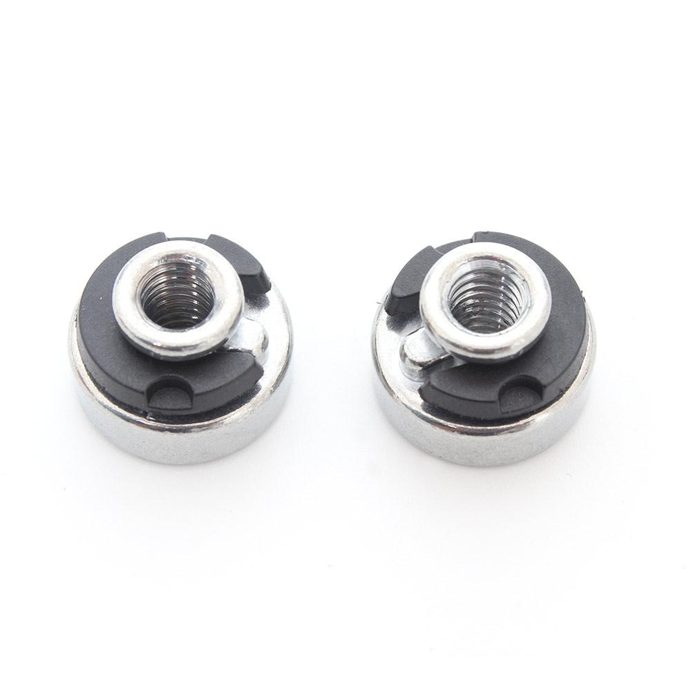 2PCS 5PCS Motorcycle Rear Fender Seat Nut Kit For Harley Sportster Dyna StreetBob Softail Mount Nut Bolt Easy Grip Quick Release