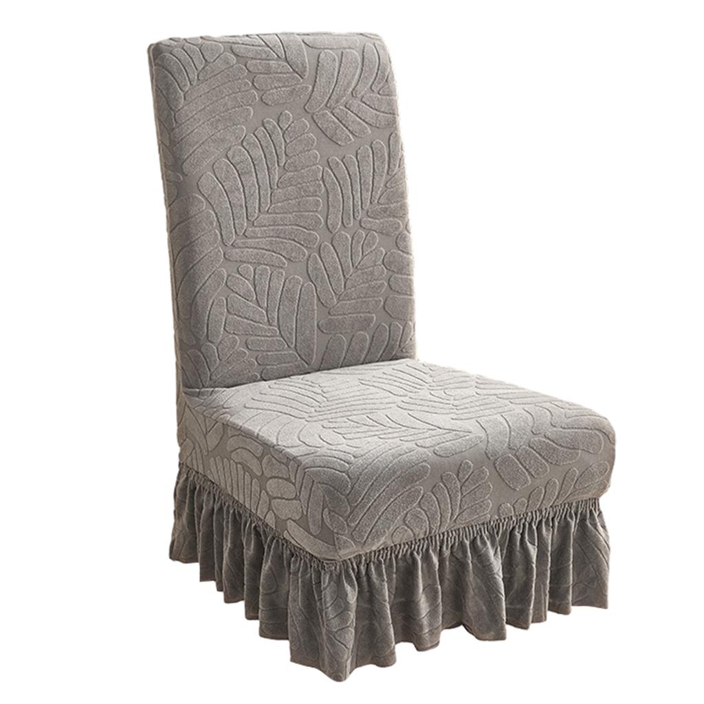 Chair Covers for Dining Room Soft Stretch Chair Slipcover for Large Size Dining Chair Washable Removable Chair Protect