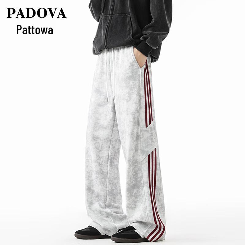 

Patova Men s American Casual Straight Wide-Leg Sweatpants 2XL