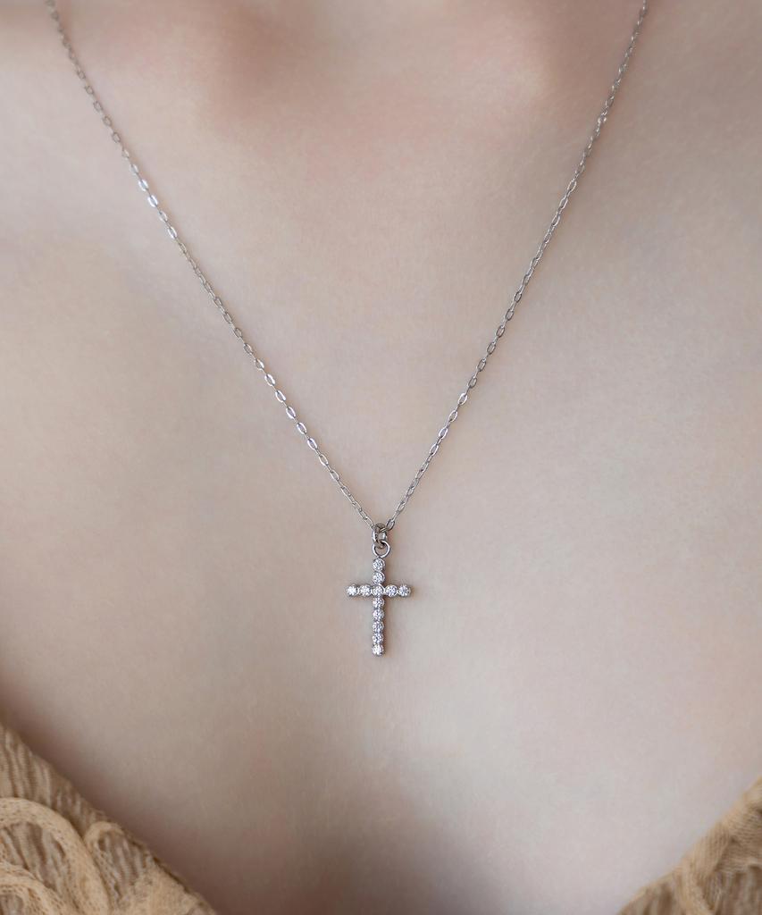 Tatiana Bijou Cross Pendant Necklace Nz2493