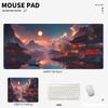 Mouse pad Chinese style landscape moonlight large size desk mat cool mousepad x antislip esports learning  gamer desktop
