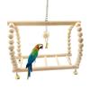Ponte suspensa para pássaros, escada, balanço, brinquedo para escalada, acessório para gaiola de animais de estimação como esquilos, papagaios, hamsters e ratos.