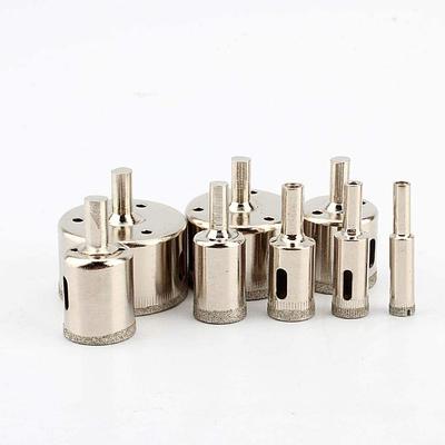 8pcs 10mm 50mm Diamond Coated Marble Ceramic Tile Hole Saw Drill Bits Set Tool