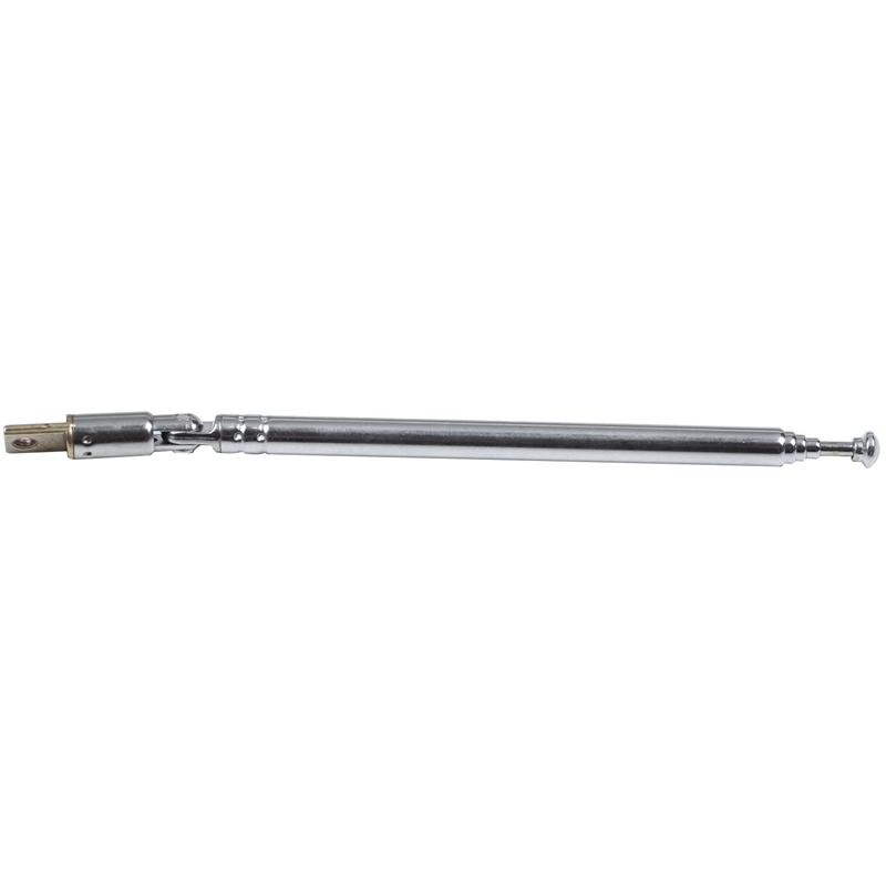 10 Pcs 32Cm Length 5 Section Telescopic AM FM Radio Antenna 180 Degree