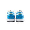 Jordan Air Jordan 1 Lightning 2.0 Abrasion Resistant Low Top Vintage Basketball Shoes Unisex White Blue Black 553558-153(Team626-2.0)