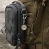 Portable Zinc Alloy Pocket Compasses With Keyring Camping Compasses Keychain Navigation Tool Climbing Equipment Enduring