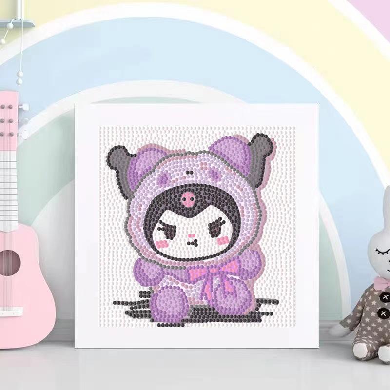 Children'S Diamond Painting Handmade Diy Masonry Painting Cartoon Diamond Sticker Bedroom Living Room Decorative Painting Photo Frame