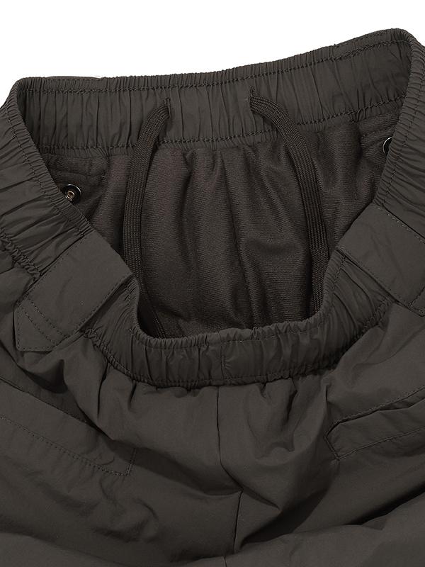 BBC EARTH W Primawarm String Pocket Pants_Charcoal