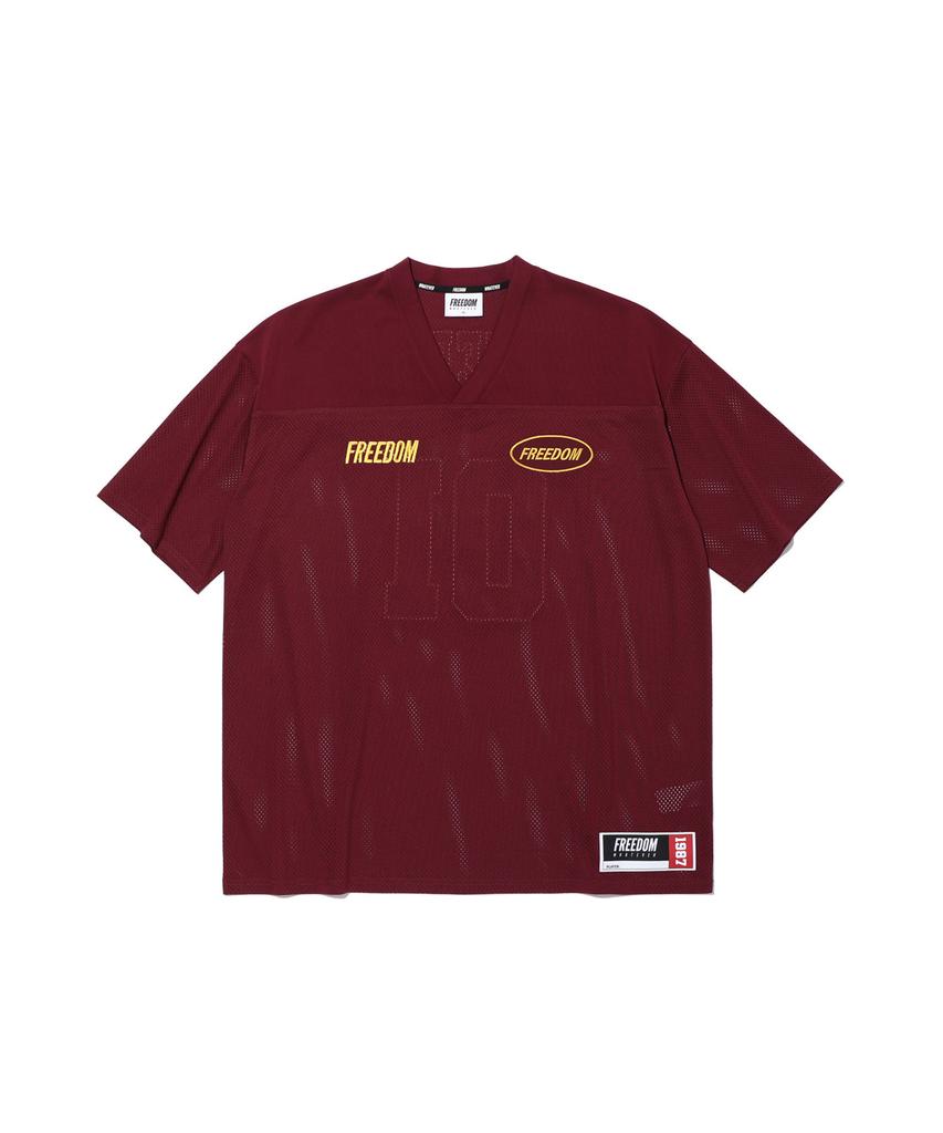 FREEDOM Mesh Rugby Jersey (Wine)