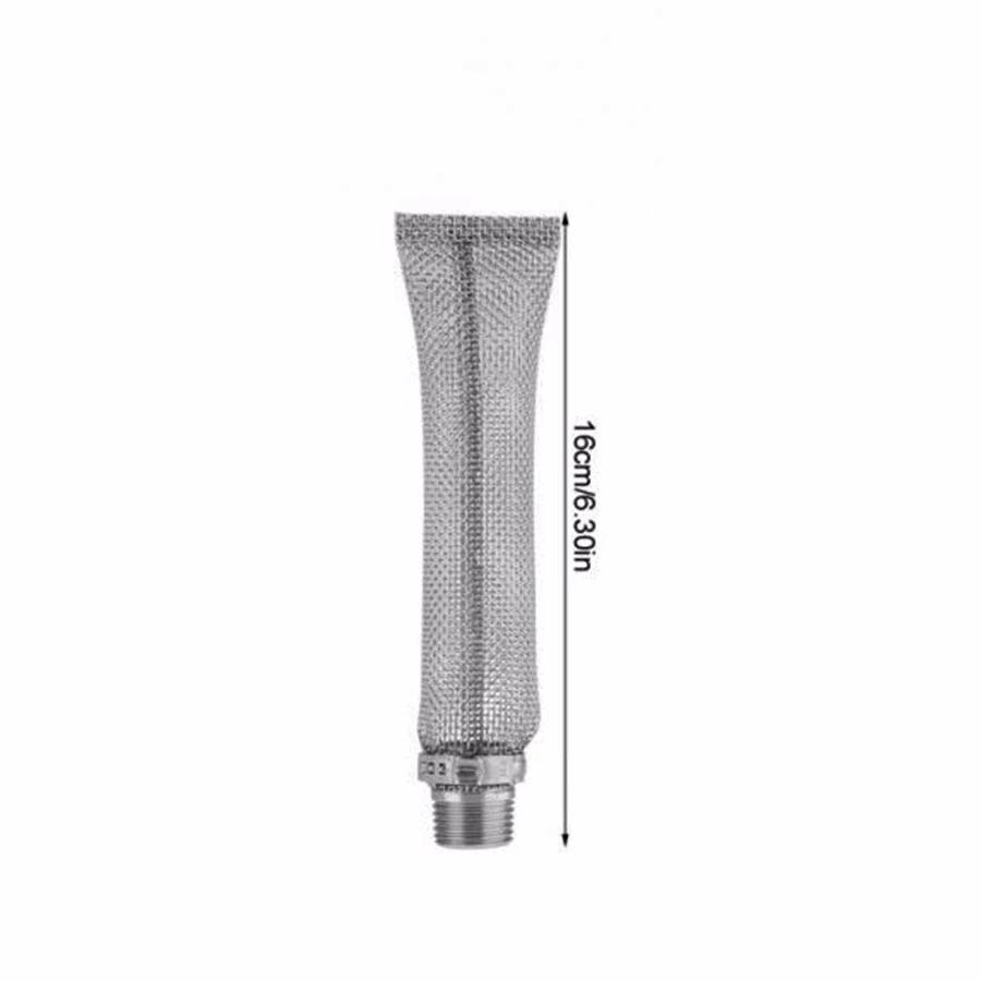 6" Inch 304 Stainless Steel Sanitary Hop Filter Screen Strainer Tool Home Made Beer Brew 300-400 Micron