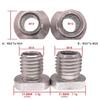 Efficient Power Tool Converters Screw M10 To M14 / M16 Angles Grinder Thread Adapter For Quick And Easy Size Switching
