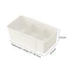 Home Pull-Out Storage Box Drawer Telescopic Organizing Box Cosmetics Plastic Bedroom Study Partition Telescopic Box1Pc