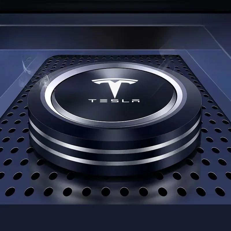 Aufkleber 2025 Neuer Tesla Auto Innenraum Lufterfrischer Duft Aromatherapie Diffusor Für Tesla Model 3 Model X S 2016-2023 Modus