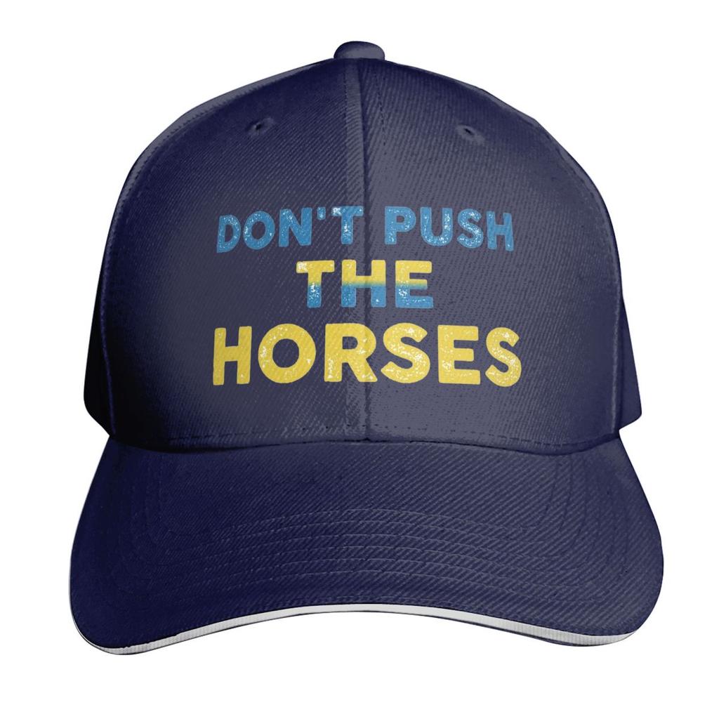 Dont Push The Horses Boxing Cap Fashion Casual Baseball Caps Adjustable Hat Hip Hop Summer Unisex Baseball Hats