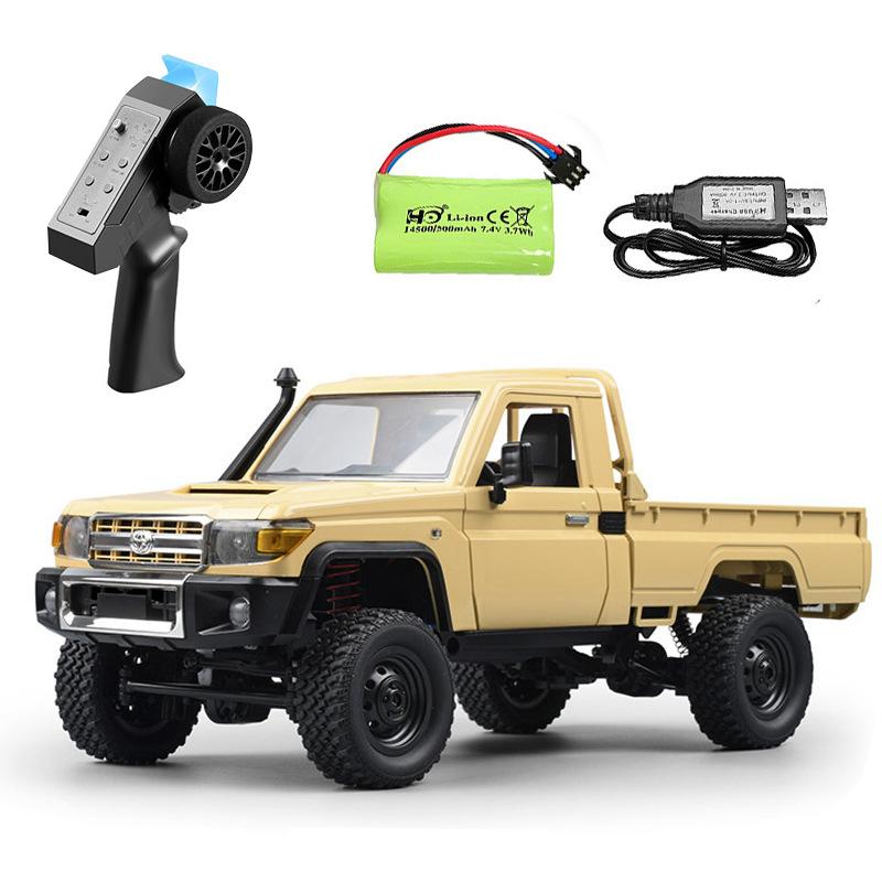 Exclusive for Mangniu MN82 Toyota LC79 pickup full-scale off-road climbing vehicle four-wheel drive RC remote control vehicle