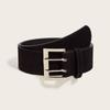 Trendy Suede Leather Wide Belt Maillard Styles Business Waist Strap Pin Buckle Waistband  Gifts