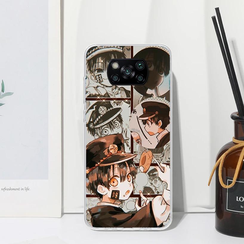 Anime Toilet Bound Hanako Kun Phone Case For Xiaomi Poco X7 X6 X5 M7 M8 Pro F7 Ultra Redmi 15C 15 13C 13 12C 12 10 10C 10A Art F