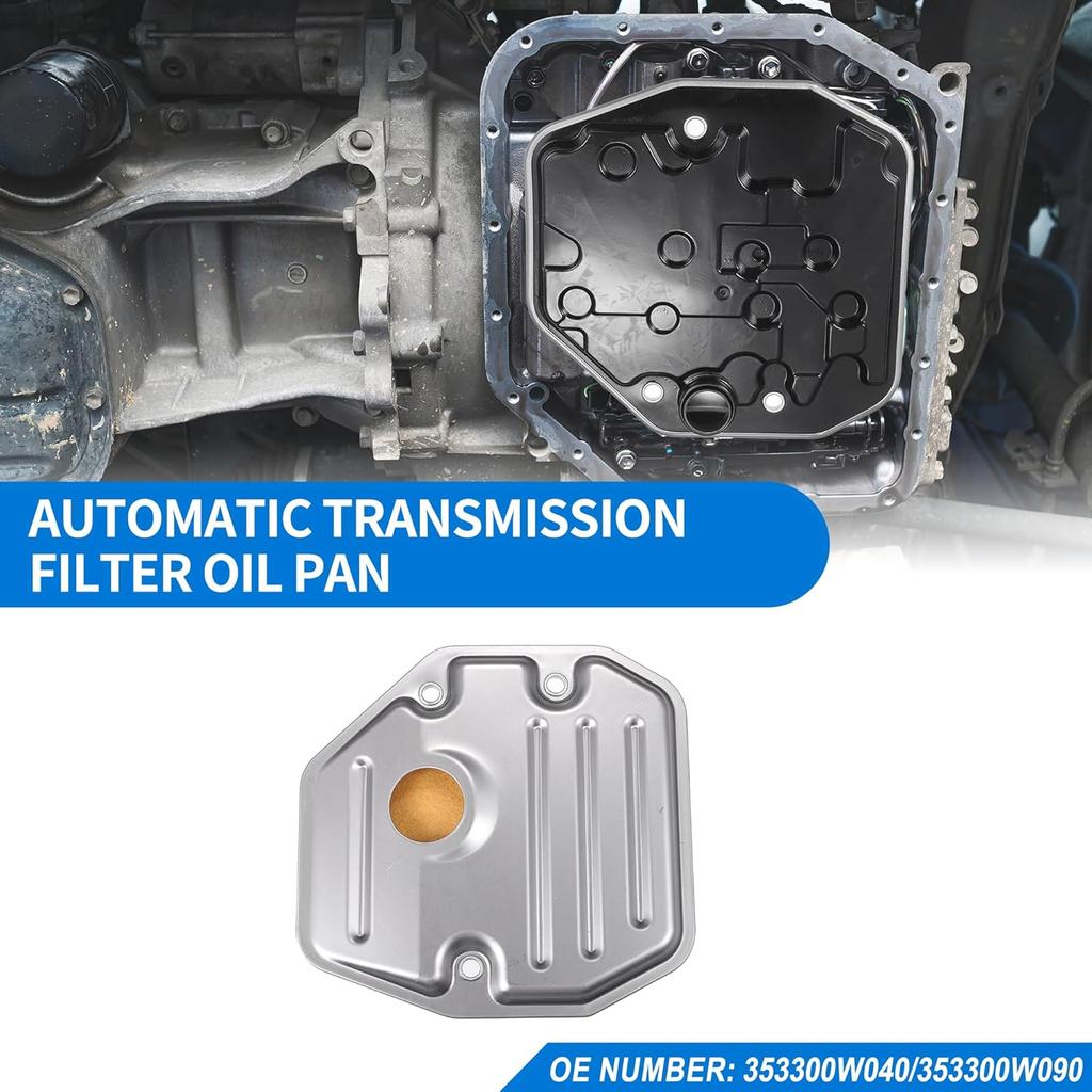 ACROPIX Automatic Transmission Filter Oil Pan Fit for Toyota RAV4 2005-2012 No.353300W040/353300W090 - Pack of 1