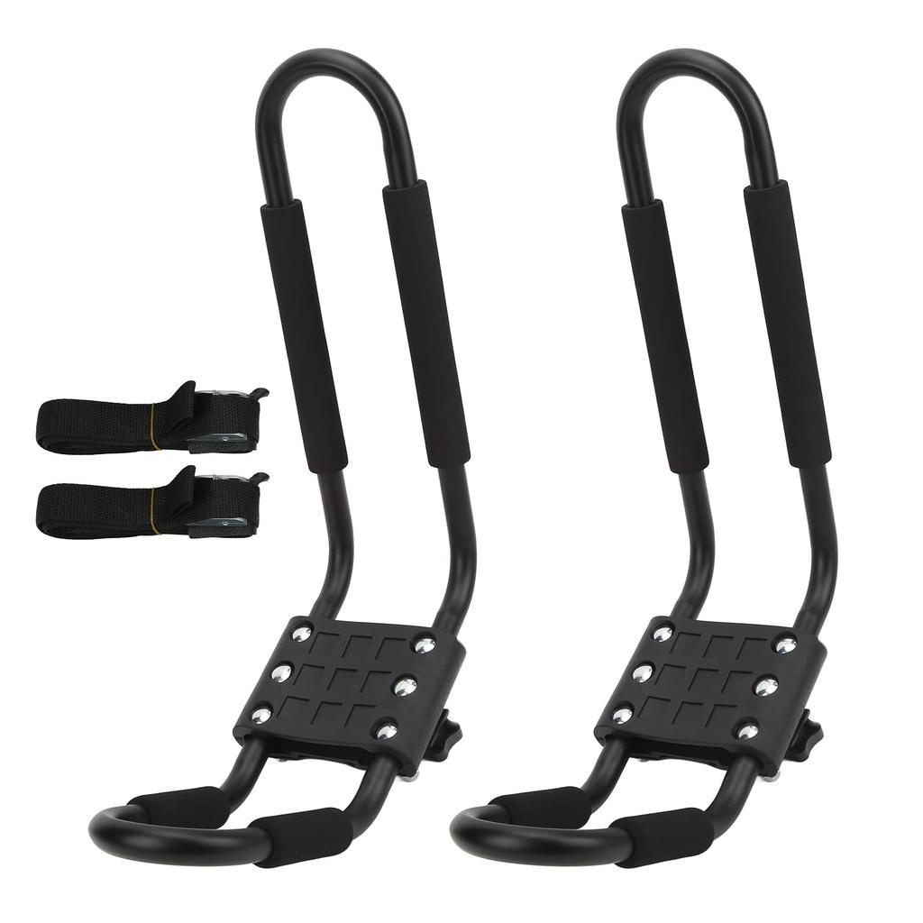 Ongwan Rust-Resistant Metal Canoe Carrier, Top-Mount Canoe Rack for Surfboards and Sailing