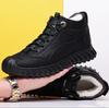 Fashion Cotton Shoes Men Plus Cashmere Thickening Warm Cotton Shoes Men High Top Non-slip Sports Cotton Shoes Wool Snow Boots D561