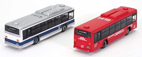 Tomytec The Bus Collection Bus Collection JR Kyushu Bus (New and Old Colors) Set of 2 Diorama Supplies 336877