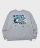 ARTISTWEAR [Atw] Starry Night Sweatshirt Gy