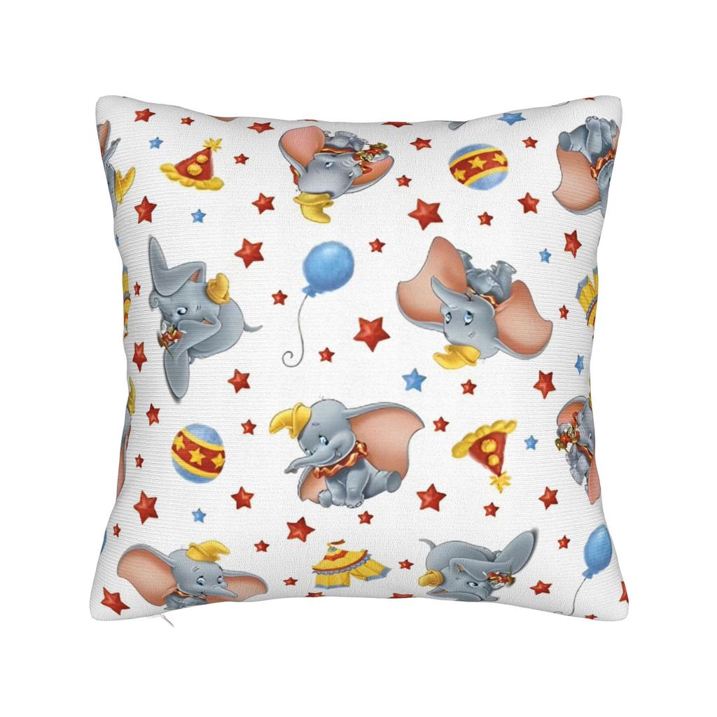 Dumbo Cartoon Throw Pillow Cover Polyester Throw Pillow Disney , Fashion Cushion Covers