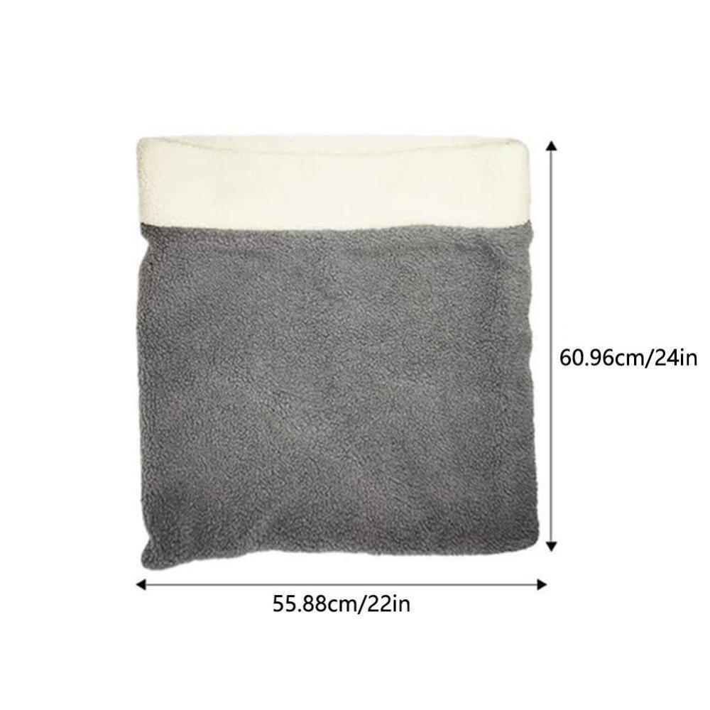 Comfortable Pet Snuggle Sack Cat Sleeping Bag Winter Cotton Sleeping Bag Nest Thickened Pet Supplies Cat Bed Cave
