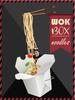 Wok Box Noodles Pot Metal Wall Plaque Art Vintage tin sign retro Food