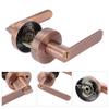 Passage Door Lever Set Aluminum Alloy Simple Modern Door Entry Lever Lock for Hallway Closet