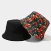 New Men's and Women's Fashion Digital Printing Double-sided Basin Hat Personalized Hip-hop Trendy Brand Bucket Hat Sun Hat