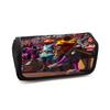 FORTNITE Cartoon Pencil Box Double Layer Flip Pen Case Lightweight Stationery for Kids School Daily Use,Boys&Girls Ages 5-11