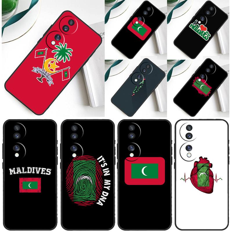 Maldives Flag Case For Honor 200 Lite 50 70 90 X9a X8a X8 X9 X8b X9c X9b Honor Magic 5 6 Pro 7 Lite Cover